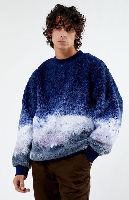 Blusa Vans Overlook Sherpa Crew Neck Sweatshirt